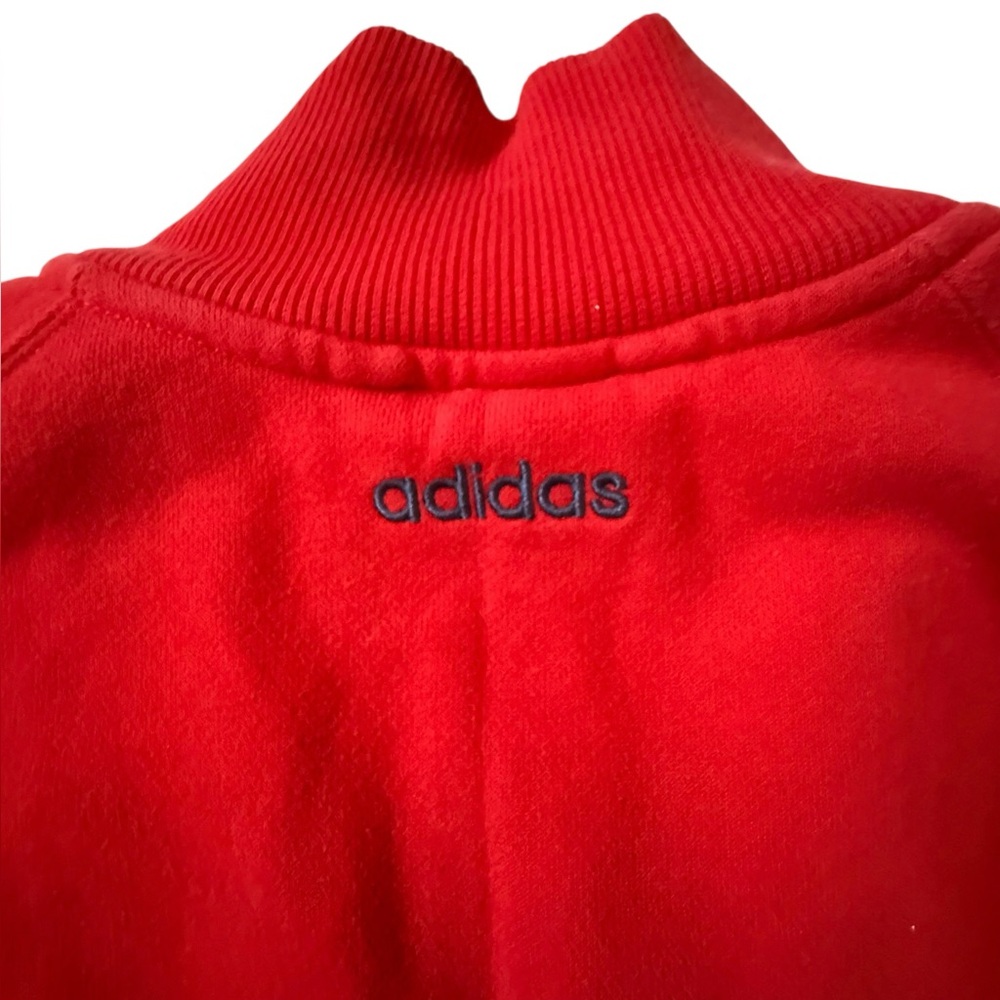 Vintage Adidas Full Zip Sweatshirt, Medium - Picture 4 of 8
